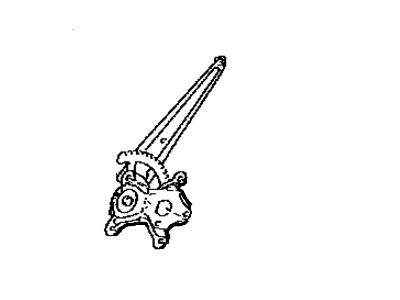 Regulator Sub-Assembly 2010-2024 Toyota 4Runner 6980360070