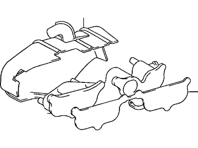 Exhaust Manifold 1994-2001 Toyota 1714162080