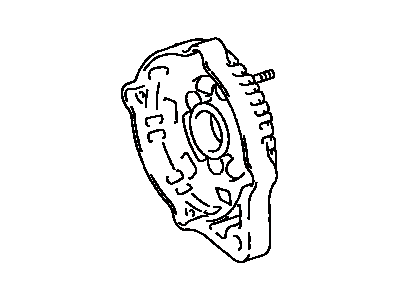 Frame, Alternator Rectifier End 1997-2000 Toyota 2735975160