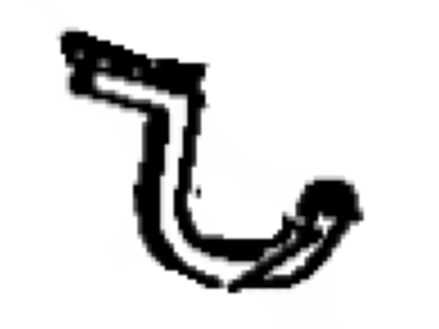 Arm, Hood Hinge, LH 1989-1995 Toyota 5342289102