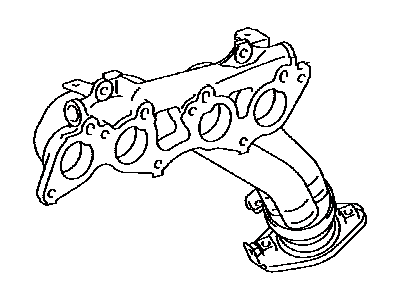 Exhaust Manifold 2006-2016 Toyota 1714175130