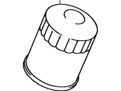 Filter Assembly, Oil 1969-1997 Toyota 1560041010