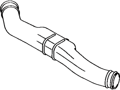Connector, Intake Air 1988-1995 Toyota 1786135080