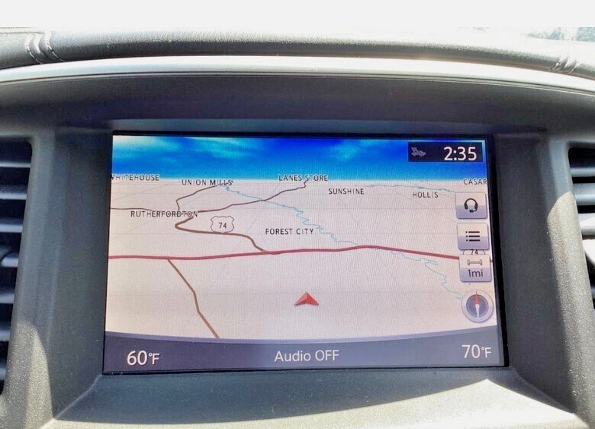 Nissan Armada Display Screen