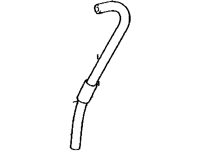 Hose, Oil Cooler Inlet 2003-2010 Toyota 3294160280