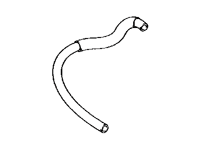 Hose, Ventilation 1994-2001 Toyota 1226262050