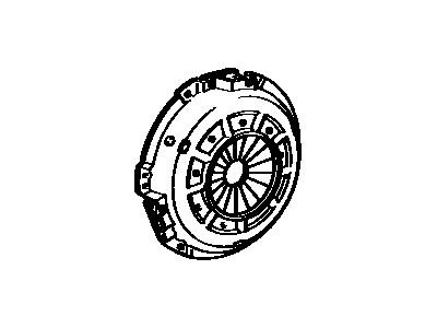 Cover Assembly, Clutch 1982-1986 Toyota 3121014130