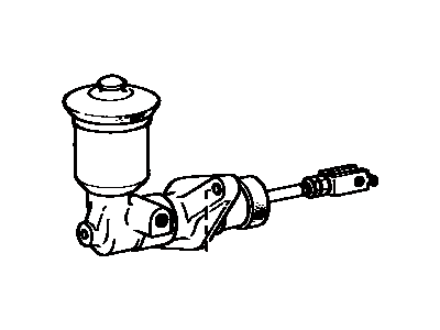 Cylinder Assy, Clutch Master 1987-1989 Toyota 3141035180