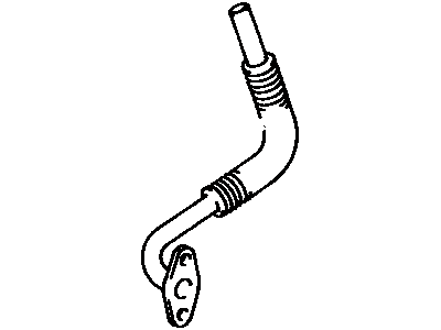 Pipe Sub-Assembly, EGR 1987-1995 Toyota 2561165010