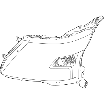 Housing Assy-Headlamp,Lh 2021-2022 Nissan Armada 260756JL1A