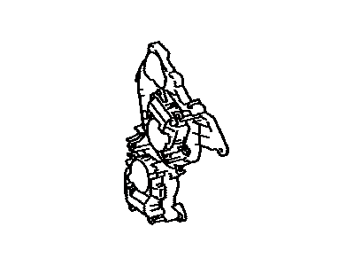 Damper Servo Sub-Assembly, No.1 2010-2024 Toyota 4Runner 8710660240