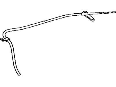 Cable Assembly, Parking 2010-2024 Toyota 4Runner 4641035A01