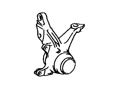 Knuckle, Steering, RH 1984-1986 Toyota 4321135090