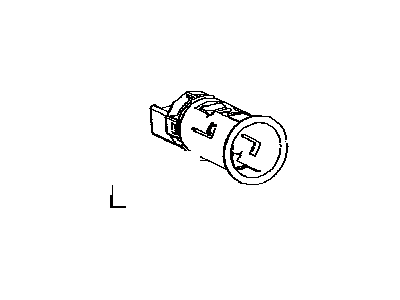 Lighter Assy, Cigarette 1991-2009 Toyota 8550050020