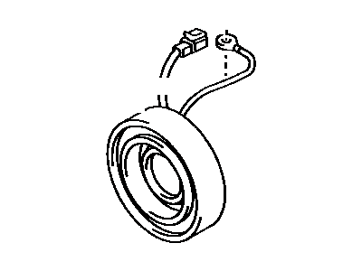 Stator Sub-Assy, Magnet Clutch 1987-1990 Toyota 8841116021