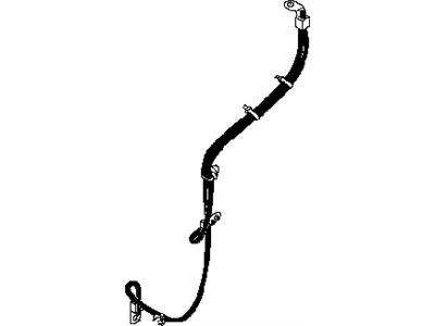 Cable Assy-Battery Earth 2004-2007 Nissan 240807S200