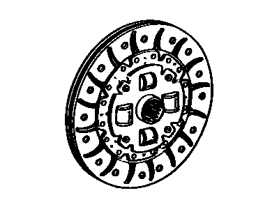 Disc Assembly, Clutch 1982-1989 Toyota 3125014130