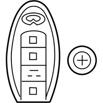 Switch Assy-Smart Keyless 2021-2023 Nissan Armada 285E31LK0E