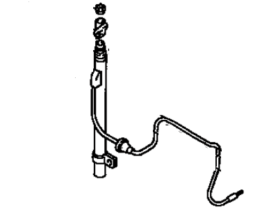 Antenna Assy, W/Holder 1996-2002 Toyota 4Runner 8630035090