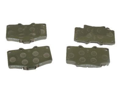 Front Disc Brake Pad Set 1991-1995 Toyota 0446535140