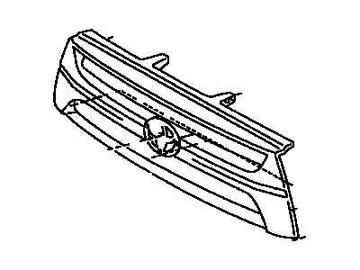 Radiator Grille 1998-2001 Toyota 4Runner 5311135460