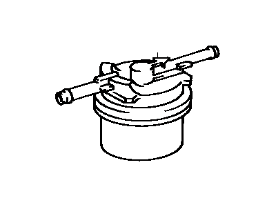 Fuel Filter Assembly 1974-1990 Toyota 2330025020