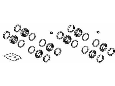 Cylinder Kit, Front Dis 2010-2024 Toyota 4Runner 0447860080