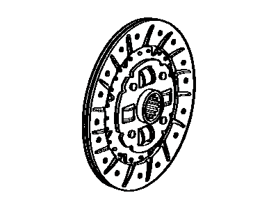 Disc Assembly, Clutch 1987-1993 Toyota 3125035160