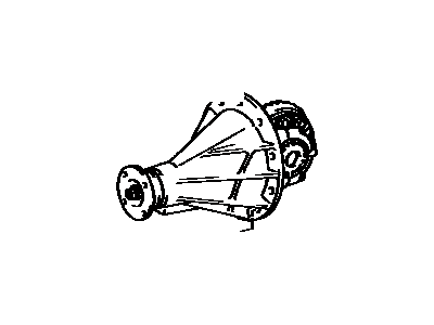 Rear Differential Carrier Assembly 1996-2001 Toyota 4Runner 411103D080