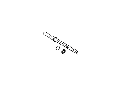 Power Steering Rack Sub-Assembly 2000-2004 Toyota 4420435050