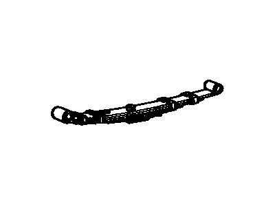Spring Assembly, Rear 1989-1990 Toyota 4821035770