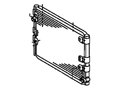 Condenser Assy, Cooler 1996-2002 Toyota 4Runner 8846135050