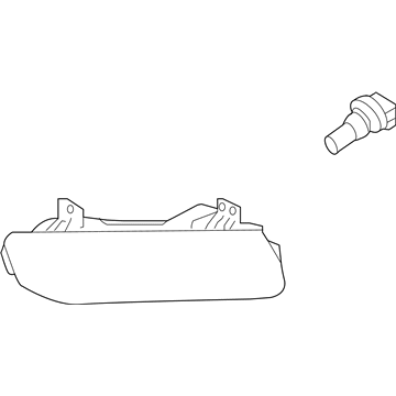 Fog Lamp Assy-LH 2021-2022 Nissan 2615500Q0E