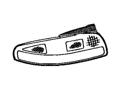 Lamp Assy, Rear Combination, RH 1989-1995 Toyota 8155089166