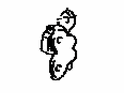 Hinge Assembly, Rear Door 2004-2025 Toyota 6875020122