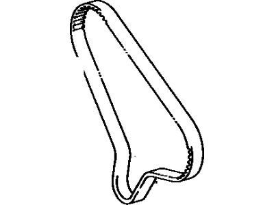 Belt, Timing 1987-1993 Toyota 1356865010