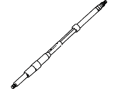 Shaft Assy, Steering Main 1996-2004 Toyota 4521035200