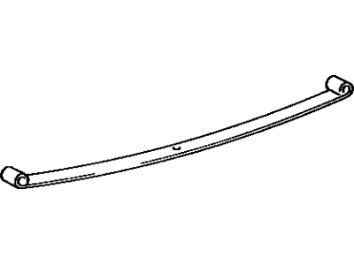 Leaf, Front Spring 1984-1985 Toyota 4811135110