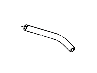 Hose, Ventilation 1984-1989 Toyota 1226235030