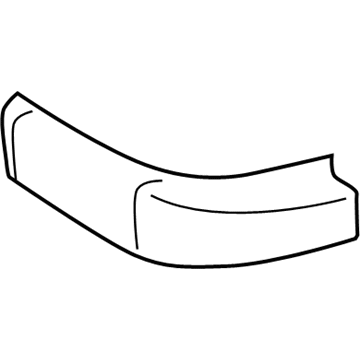 Pad, Rear Seat Cushion 2010-2024 Toyota 4Runner 7161260440