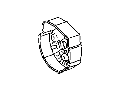 Cover, Alternator Rear End 1992-2002 Toyota 2703955080