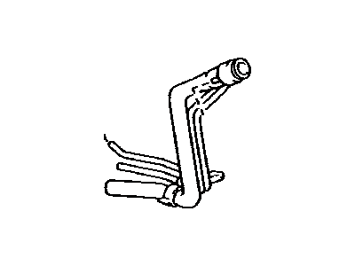 Pipe Sub-Assy, Fuel Tank Inlet 2003-2009 Toyota 4Runner 7720135720