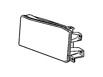 Passenger Side Headlamp Housing Sub-Assembly 1996-2002 Toyota 4Runner 8110535231