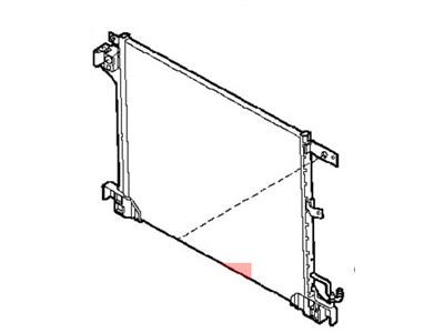 CONDENSER ASY 2017-2020 Nissan Armada 921101LA0A