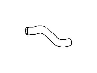 Hose, Radiator 2003-2009 Toyota 4Runner 1657250190