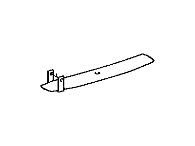 Leaf, Rear Spring 1989-1995 Toyota 4820235700