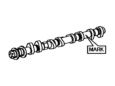 CAMSHAFT 2008-2015 Toyota 1350175070