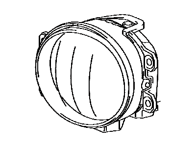 Lamp Unit, Fog Lamp 2011-2021 Toyota 8122112230