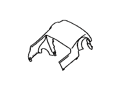 Cover, Steering Column 2010-2024 Toyota 4Runner 4528660500C0