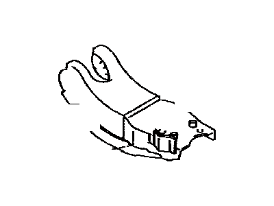 Front Suspension Control Arm Sub-Assembly Lower Right 1989-1998 Toyota 4806835051